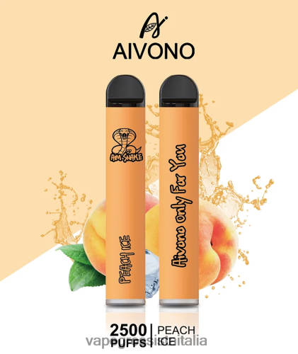 Vape Italia Fano - Aivono AIM SNAKE 2500 ghiaccio alla pesca VZ4N66316