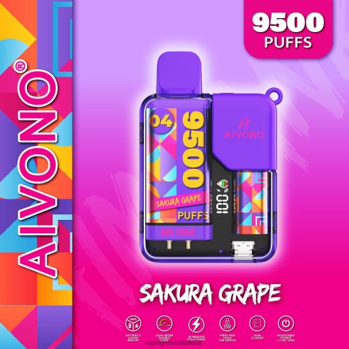 Vape Italia Fano - Aivono AIM TANK 9500 uva sakura VZ4N6636