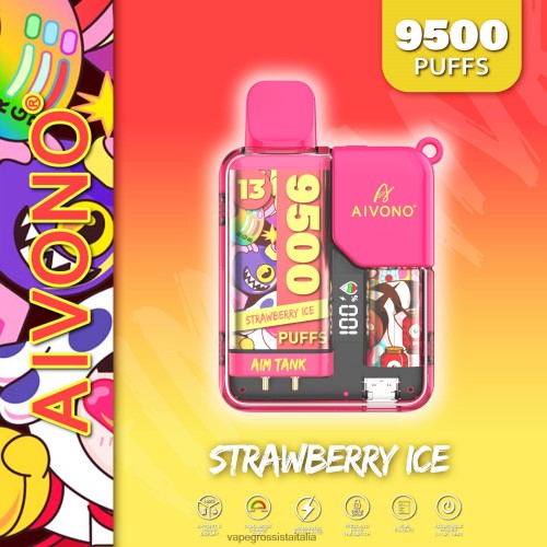 ghiaccio alla fragola