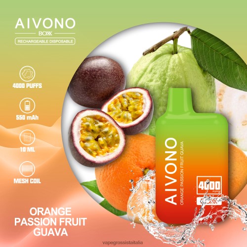 guava all'arancia e frutto della passione
