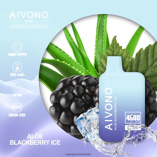 ghiaccio corrente di aloe