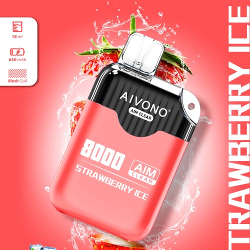 ghiaccio alla fragola