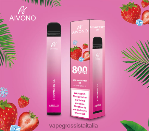 ghiaccio alla fragola
