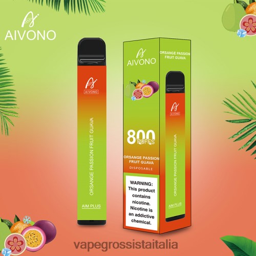guava arancione del frutto della passione