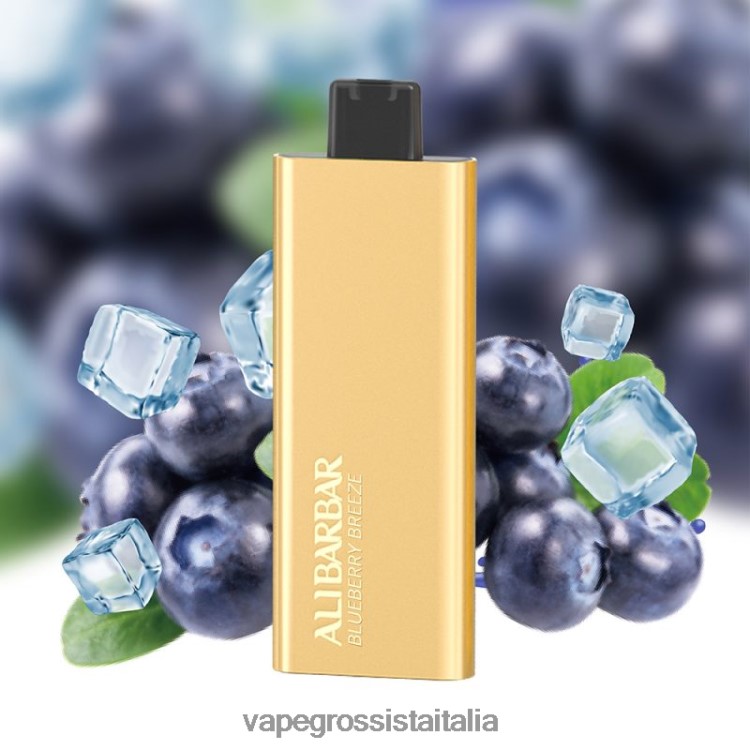Vape All'Ingrosso - Alibarbar Pandora 7000 vaporizzatore usa e getta brezza di mirtillo 8TR48B51