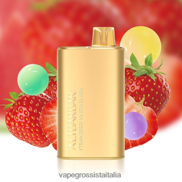Vape Grossista Italia - Alibarbar Rich 8000 vaporizzatori usa e getta hubba bubba alla fragola 8TR48B12