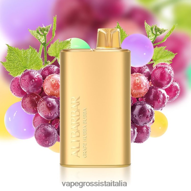 Vape Italia Fano - Alibarbar Rich 8000 vaporizzatori usa e getta uva hubba bubba 8TR48B6