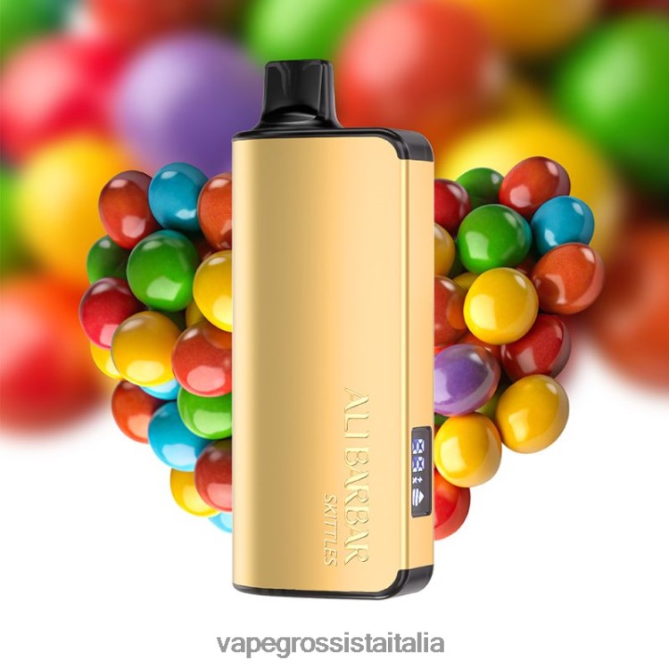 Vape All'Ingrosso - Alibarbar Ingot 20000 vaporizzatori usa e getta caramelle arcobaleno 8TR48B41