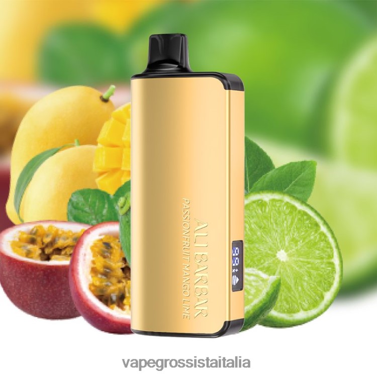 Vape Italia Centro Mirum - Alibarbar Ingot 20000 vaporizzatori usa e getta lime mango frutto della passione 8TR48B39
