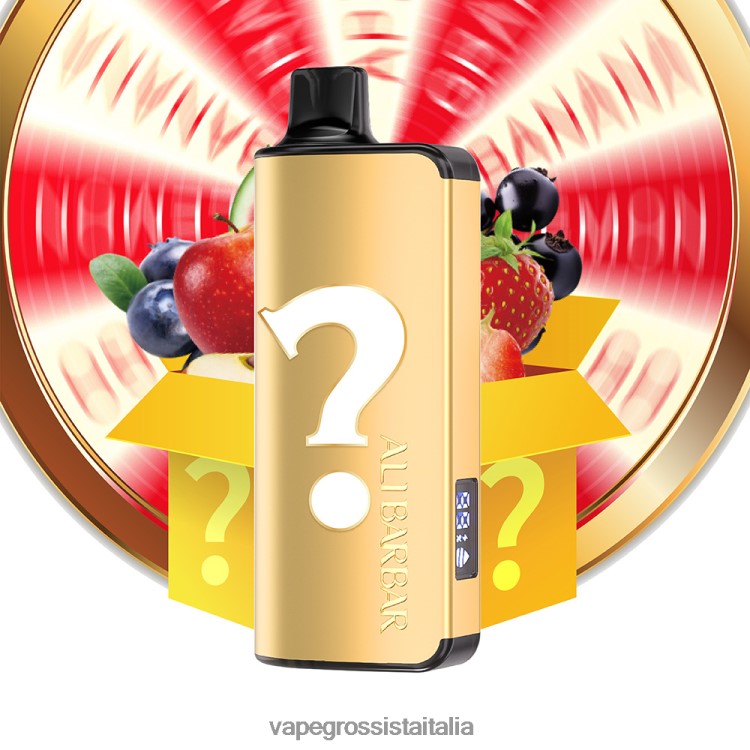 Vape Italia Centro Mirum - Alibarbar Ingot 9000 vaporizzatore usa e getta roulette dei sapori 8TR48B19