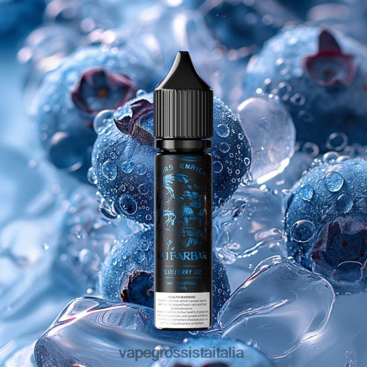 Vape Italia Fano - Alibarbar narghilè onice lè di mirtilli 8TR48B86