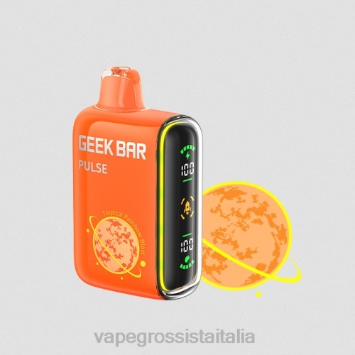 esplosione dell'arcobaleno tropicale