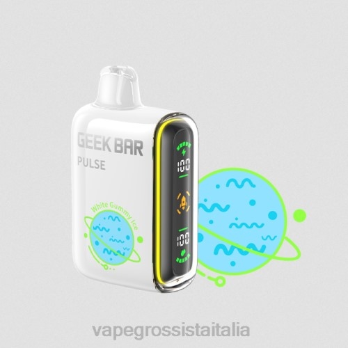 ghiaccio gommoso bianco