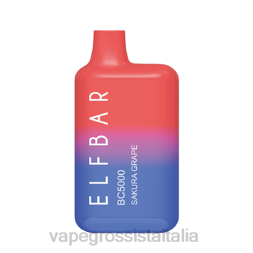 Vape Italia Collemarino - uva sakura V620307 ELFBAR BC5000