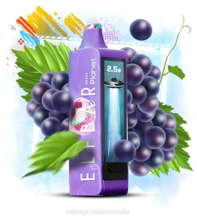 Vape Italia - Elf Bar Planet 25000 uva PZ4Z13