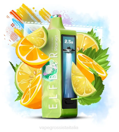 Vape Italia Fano - Elf Bar Planet 25000 lime al limone PZ4Z16