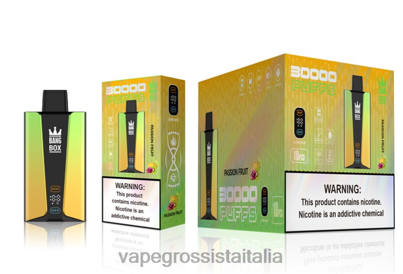 Vape Italia Fano - Bang Box Schermo intelligente da 30000 sbuffi frutto della passione 00FB684