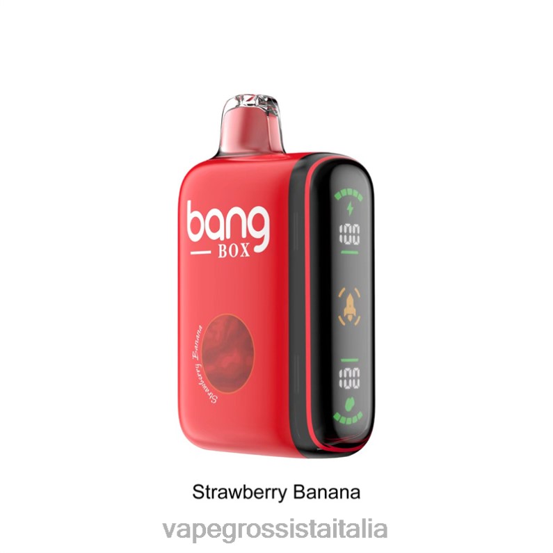 Vape Italia Osimo - Bang Box Display di potenza intelligente da 9000-18000 sbuffi banane alla fragola 00FB625