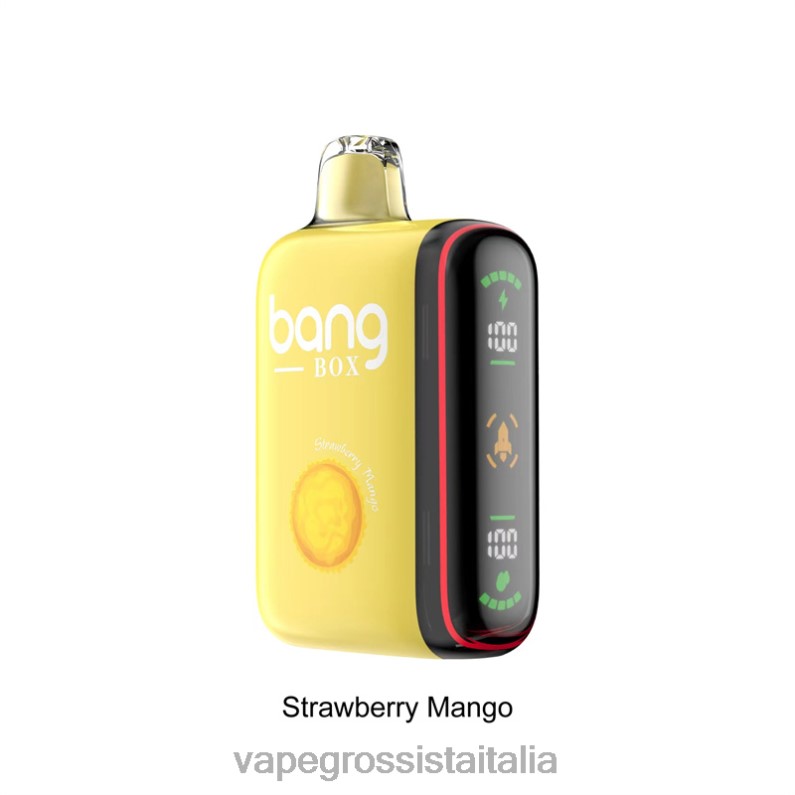 Vape Italia Osimo - Bang Box Display di potenza intelligente da 9000-18000 sbuffi mango alla fragola 00FB635