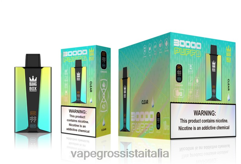 Vape Italia Senigallia - Bang Box Schermo intelligente da 30000 sbuffi chiaro 00FB676