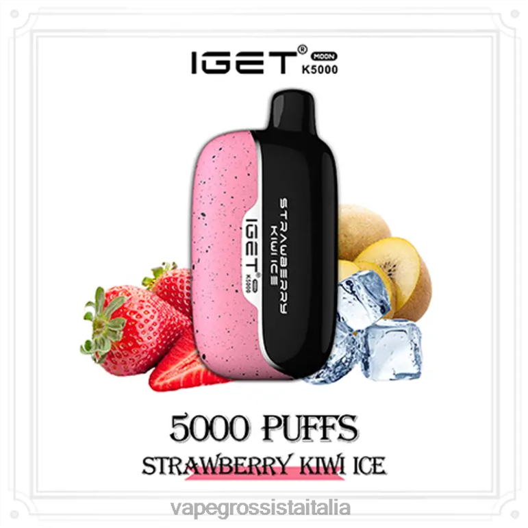 ghiaccio alla fragola e kiwi
