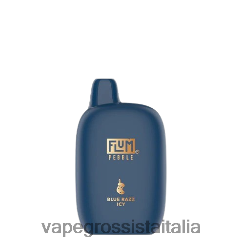 Vape Italia - FLUM PEBBLES 6000 puff (edizione natalizia) blu razz ghiacciato 48R0XP3