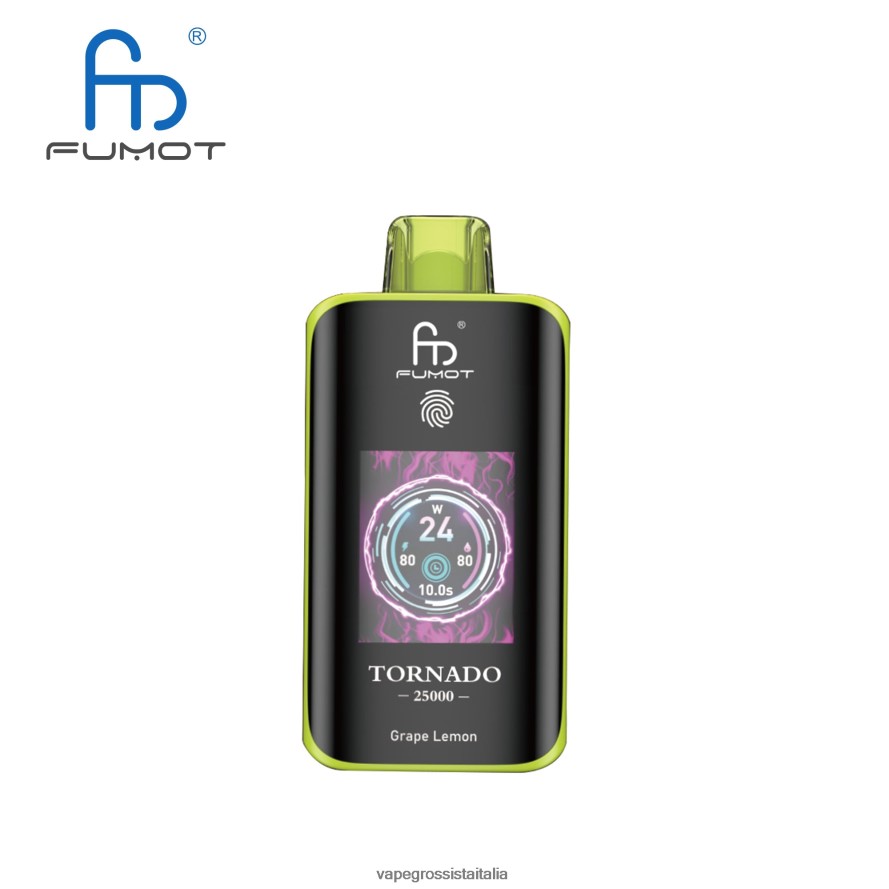 Vape Italia Fano - Fumot Tornado 25000 vaporizzatori usa e getta limone d'uva R8FRZR6