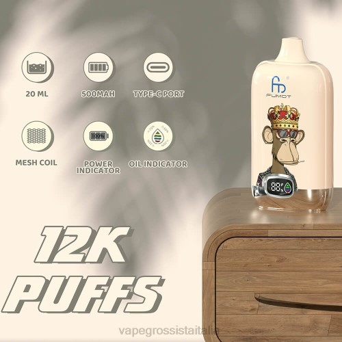 Vape Italia Ancona - monouso V6204 Fumot Tornado Digital Box 12000