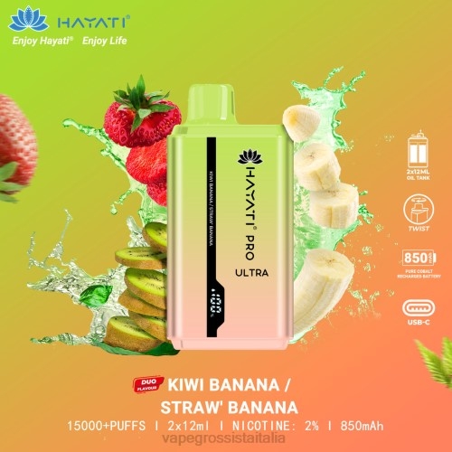 banana kiwi/banana fragola