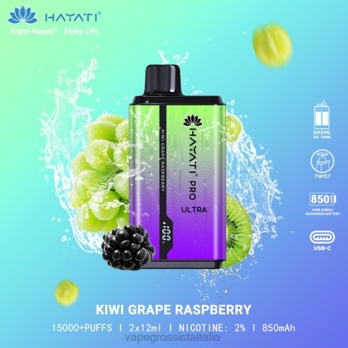 lampone uva kiwi