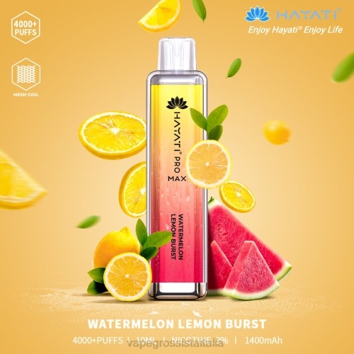 scoppio di anguria e limone