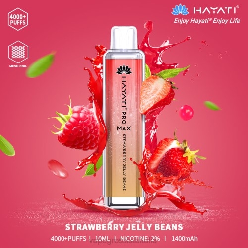 Vape Italia Fano - caramelle gommose alla fragola V620196 Hayati Pro Max 4000
