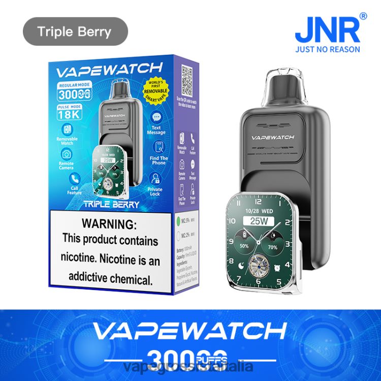 Vape Italia Fano - JNR orologio da svapo B82B606 tripla bacca
