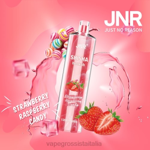 Vape All'Ingrosso - caramelle alla fragola e lampone V620691 JNR SHISHA