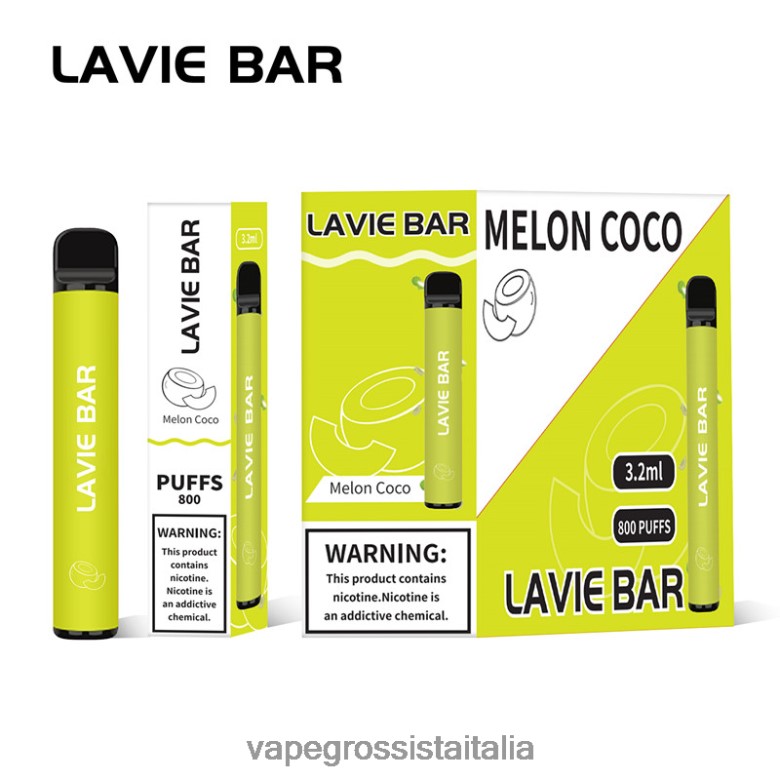 Vape Italia Osimo - LAVIE BAR 800 soffi ZP0X2X315 cocco al melone