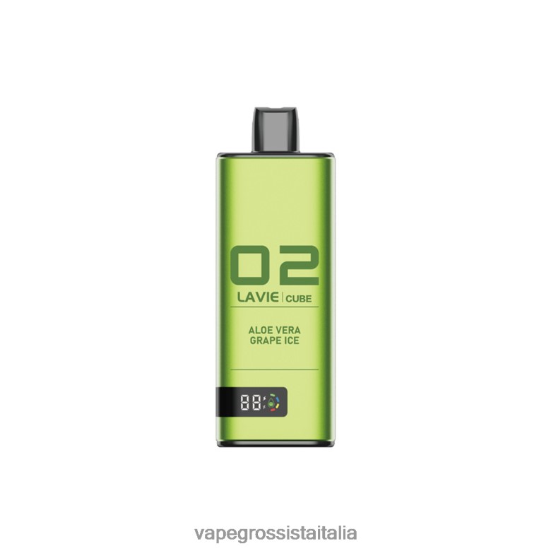 Vape Italia Fano - LAVIE Cube 20000 sbuffi ZP0X2X36 ghiaccio d'uva all'aloe vera