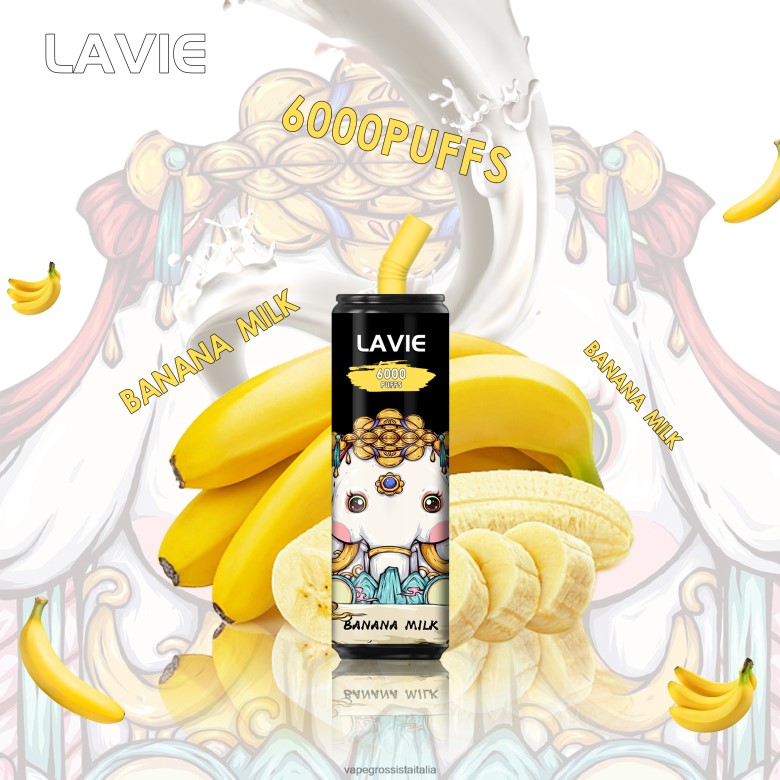 latte di banane