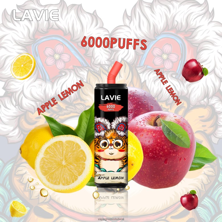 Vape Italia Osimo - LAVIE Coke BAR 6000 sbuffi ZP0X2X275 mela limone