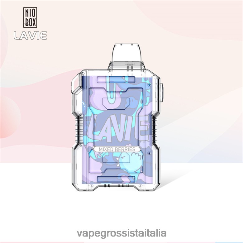 Vape Italia Collemarino - LAVIE NIO BOX 9000 sbuffi ZP0X2X197 frutti di bosco misti