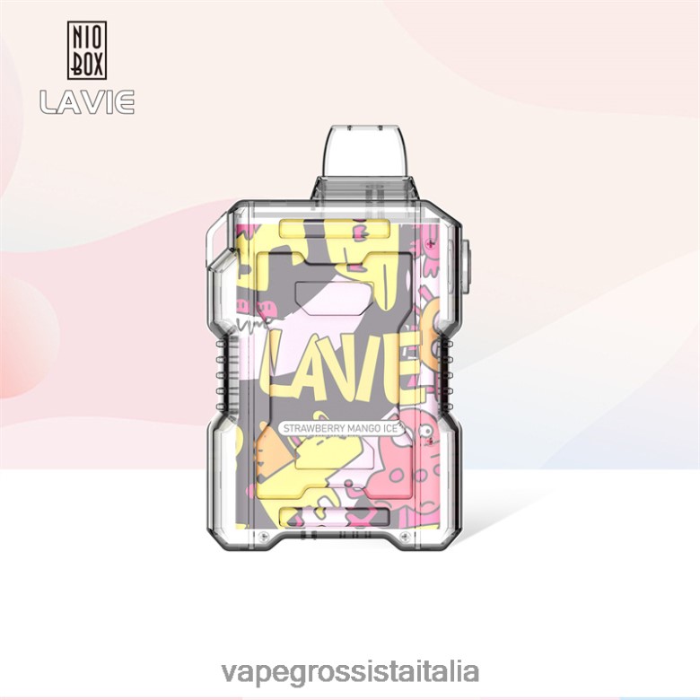 ghiaccio alla fragola e mango