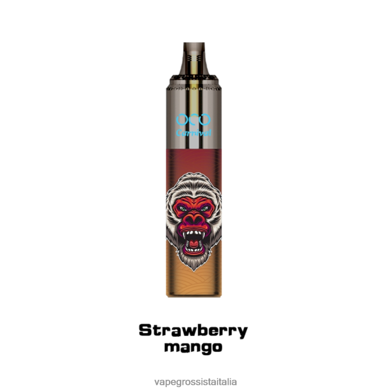 Vape Italia Collemarino - LAVIE OCO carnevale 10000 boccate ZP0X2X357 mango alla fragola