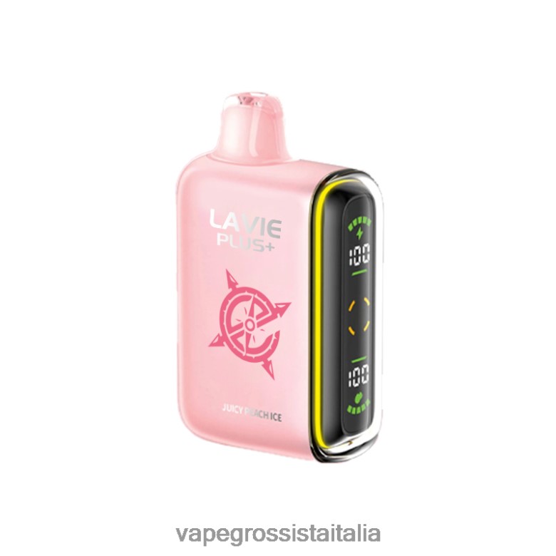 gelato succoso alla pesca