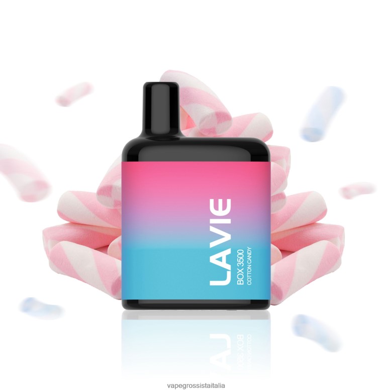 Vape Italia Recensioni - LAVIE BOX 3500 sbuffi ZP0X2X210 zucchero filato