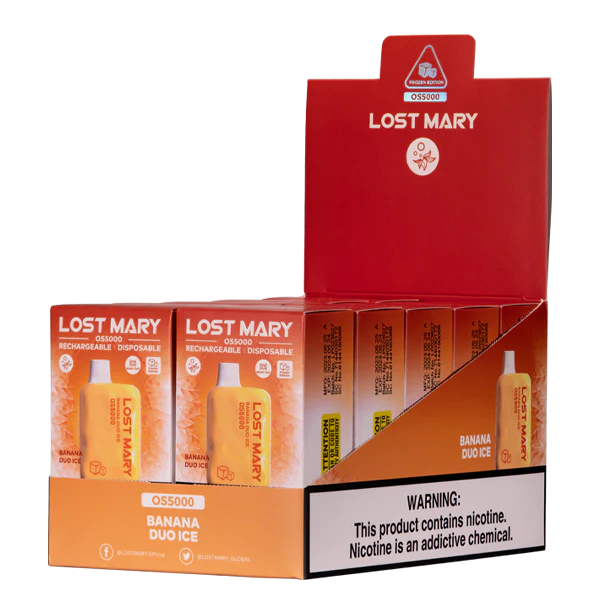 Vape Italia Collemarino - duo di banane ghiacciate V620107 LOST MARY OS5000