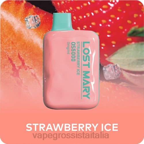 ghiaccio alla fragola