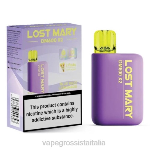 Vape Italia Fano - limonata blu razz V620466 LOST MARY DM600 X2