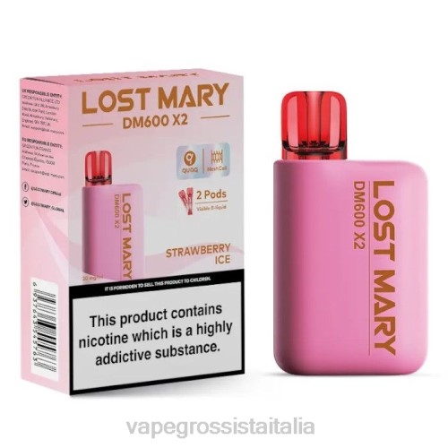ghiaccio alla fragola