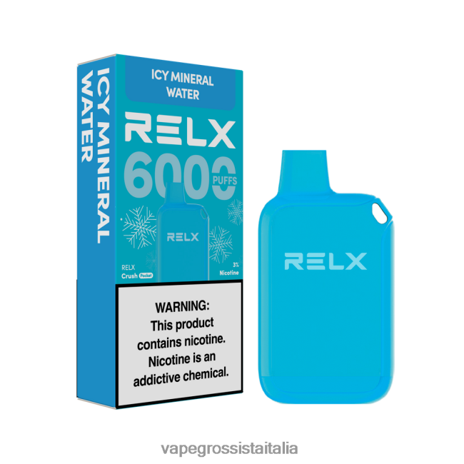 acqua minerale ghiacciata