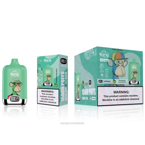 Vape Italia Osimo - mela acida al lampone V620135 Bang Box 15000