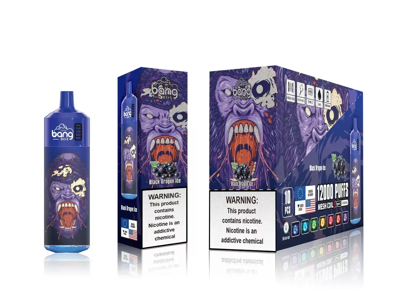 ghiaccio del drago nero